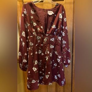 Cranberry Mid thigh dress